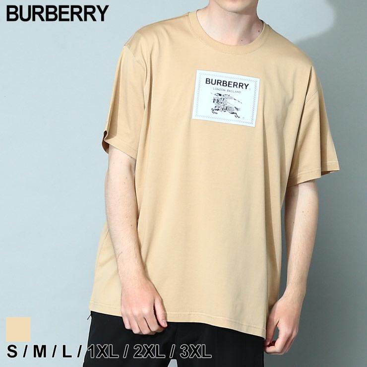 バーバリー Tシャツ メンズ BURBERRY ロゴ カットソー プローサムラベル コットン オーバーサイズ ブランド トップス