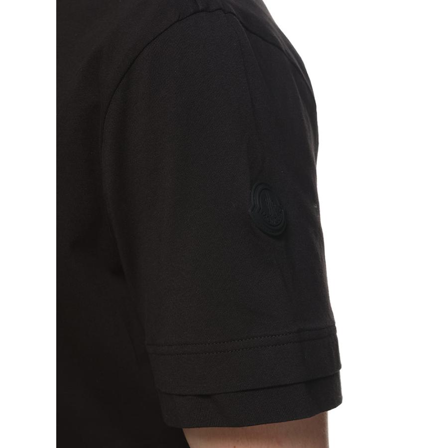 モンクレール MONCLER 半袖 Tシャツ メンズ グラフィクロゴ 袖シリコンロゴパッチ クルーネック MC8C0000289A17の画像