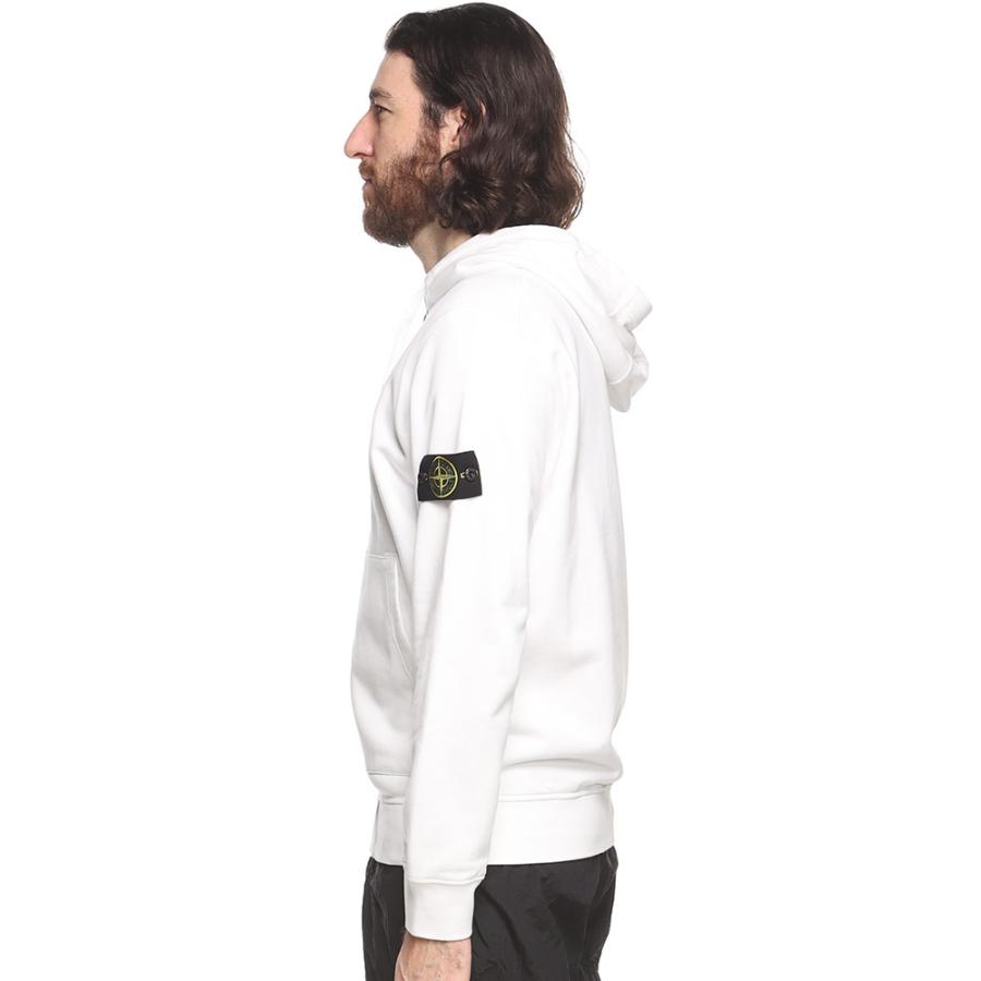 STONE ISLAND（ストーン アイランド） 裏毛 袖ロゴパッチ 無地