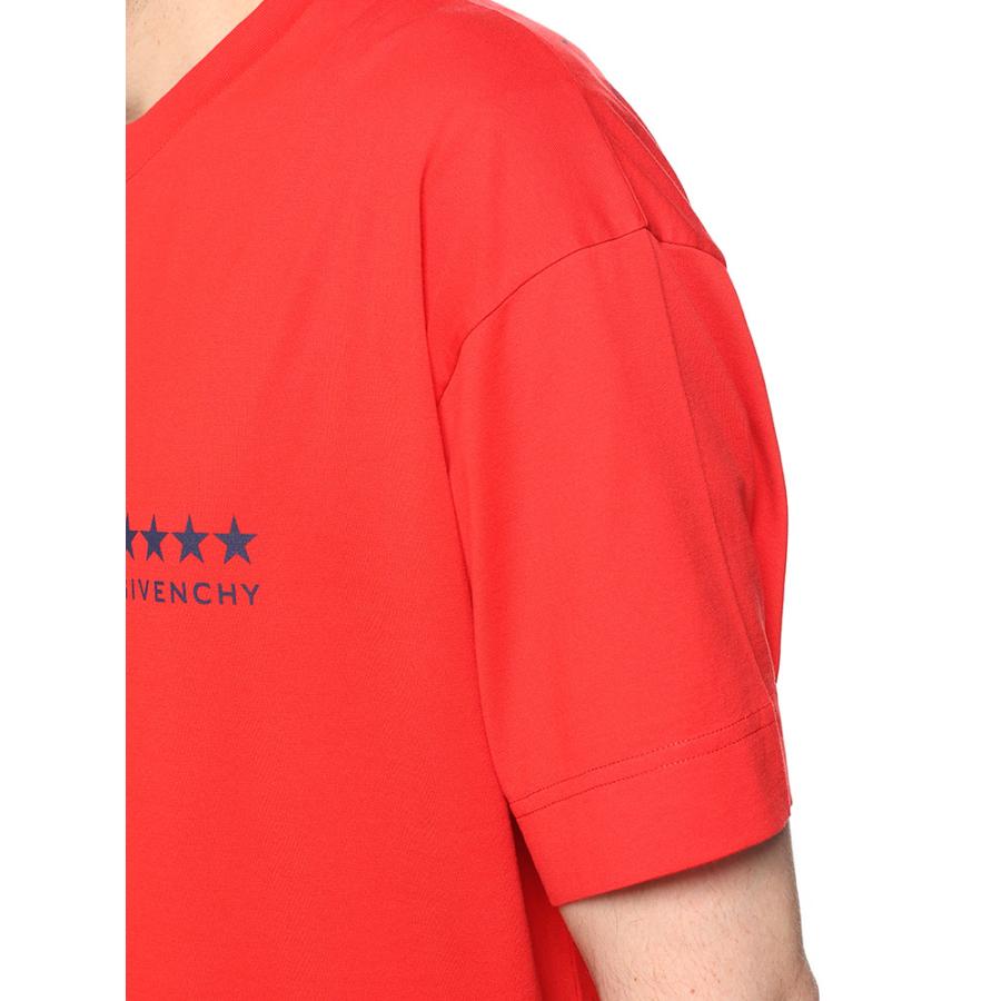 GIVENCHY  (ジバンシィ) BIGロゴ バックプリント クルーネック 半袖 Tシャツ メンズ GVBM71JA3YJ5の画像