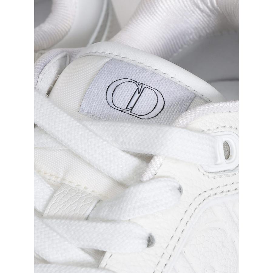 ディオール DIOR グレインドカーフスキン エンボスロゴ B27 ロートップスニーカー メンズ CD3SN272ZAYの画像