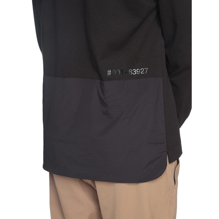 MONCLER モンクレール 胸ロゴ クルーネック 長袖 Tシャツ メンズ