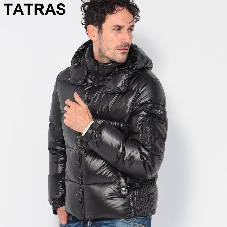 TATRAS タトラス フード着脱 ナイロン 袖ポケット付き ダウン TATRAS タトラス フード着脱 ナイロン 袖ポケット付き ダウン