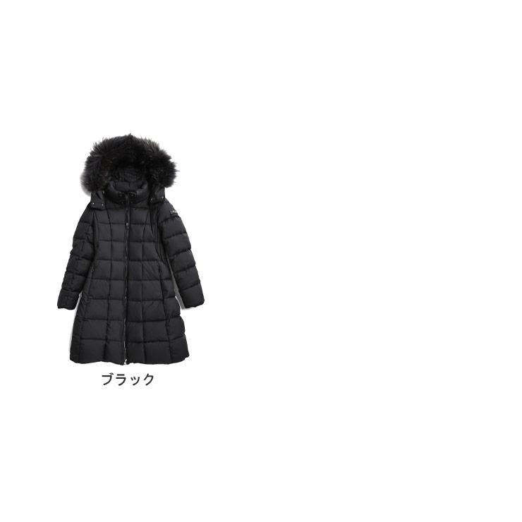 TATRAS（タトラス） ファーフード着脱 ブロックキルト ダウンコート