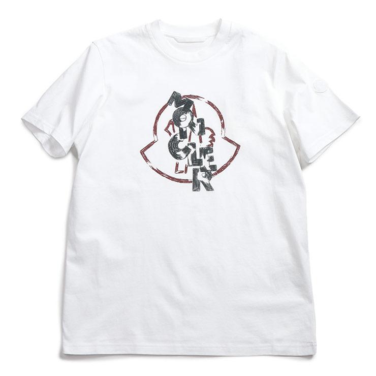 MONCLER（モンクレール） 半袖 Tシャツ メンズ ロゴ ワッペン クルー