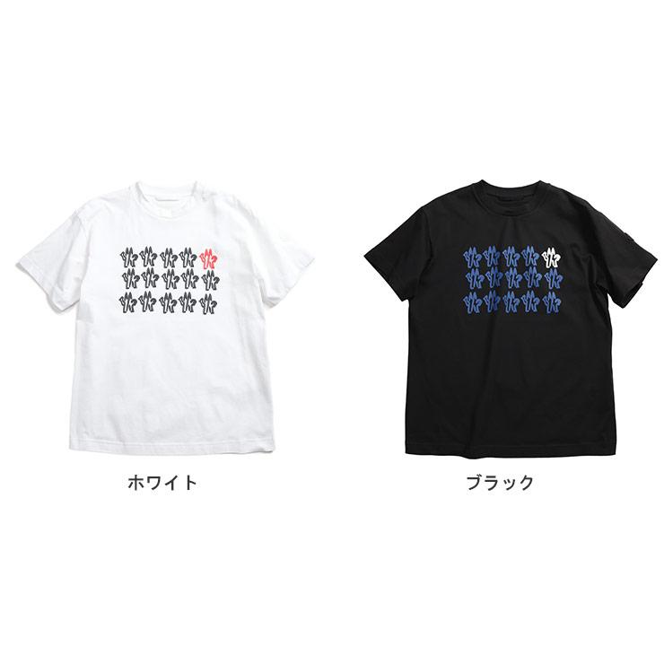 モンクレール MONCLER 半袖 Tシャツ メンズ ロゴプリント クルーネック MC8C0005189AJSの画像
