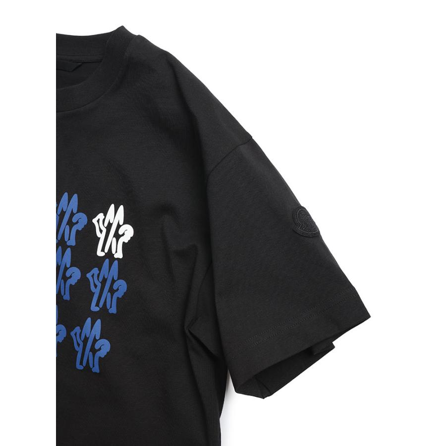 モンクレール MONCLER 半袖 Tシャツ メンズ ロゴプリント クルーネック MC8C0005189AJSの画像