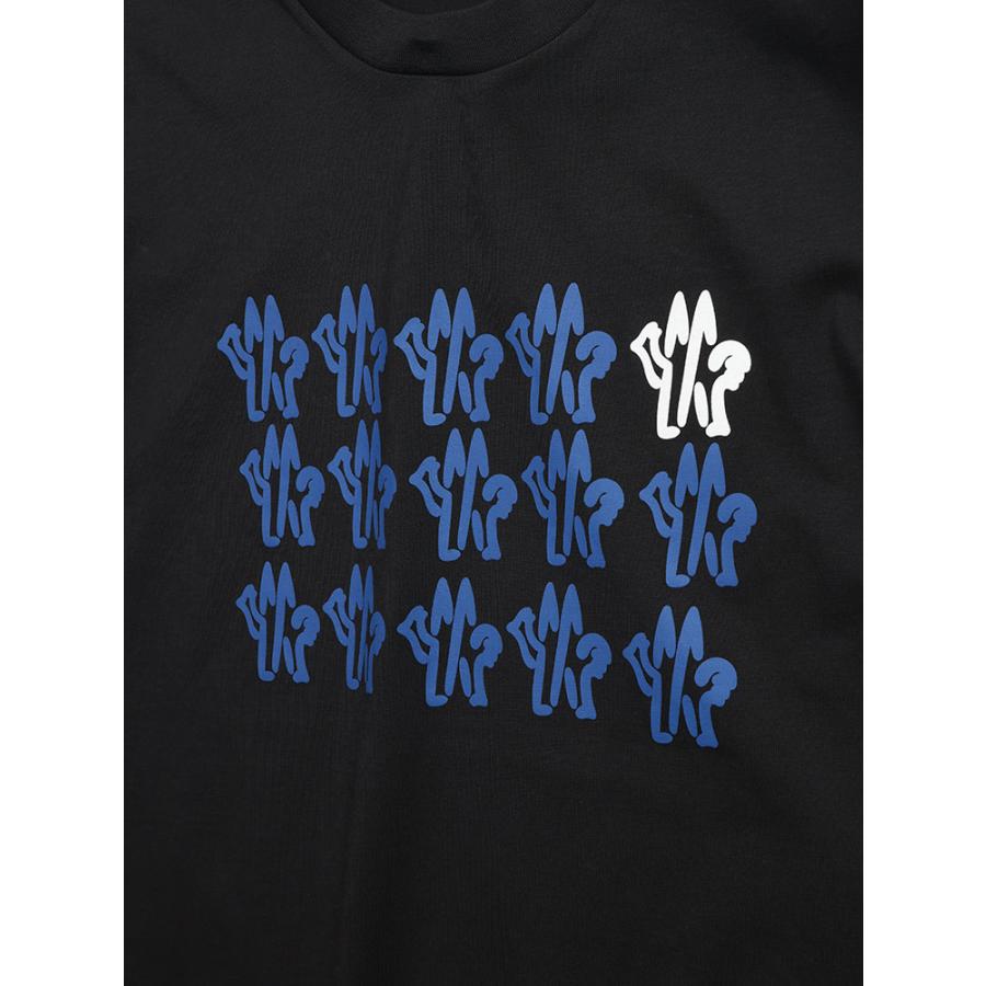 モンクレール MONCLER 半袖 Tシャツ メンズ ロゴプリント クルーネック MC8C0005189AJSの画像
