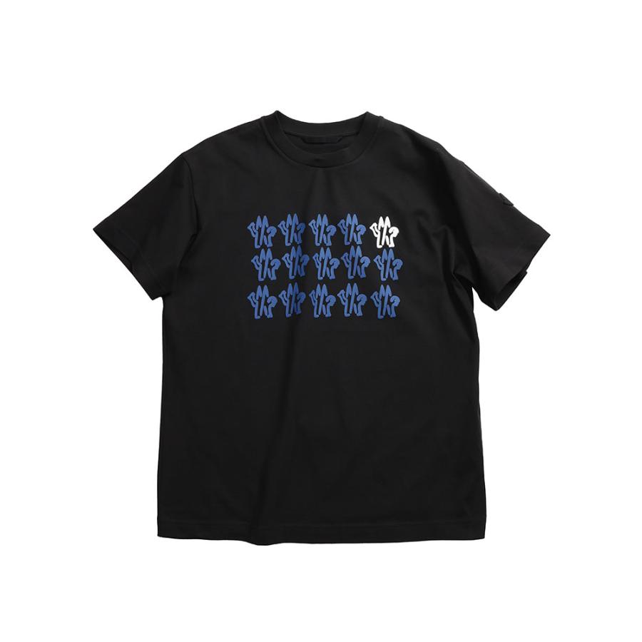 モンクレール MONCLER 半袖 Tシャツ メンズ ロゴプリント クルーネック MC8C0005189AJSの画像