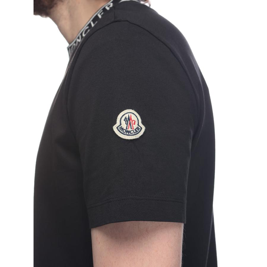MONCLER（モンクレール） 半袖 Tシャツ メンズ ネックロゴ クルー
