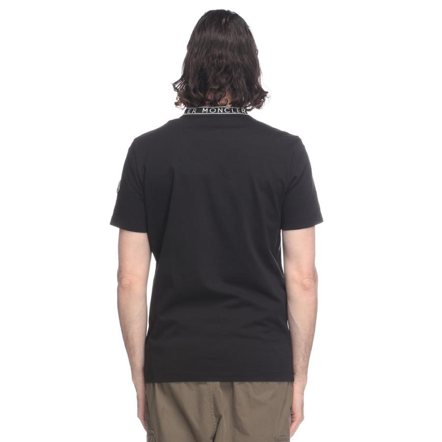 MONCLER モンクレール 半袖 Tシャツ メンズ ネックロゴ クルー