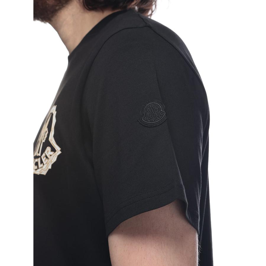 MONCLER モンクレール 半袖 Tシャツ メンズ 胸ロゴ クルーネック