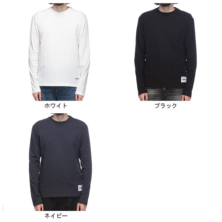 JIL SANDER（ジルサンダー） メンズ ワンポイント クルーネック 長袖 T