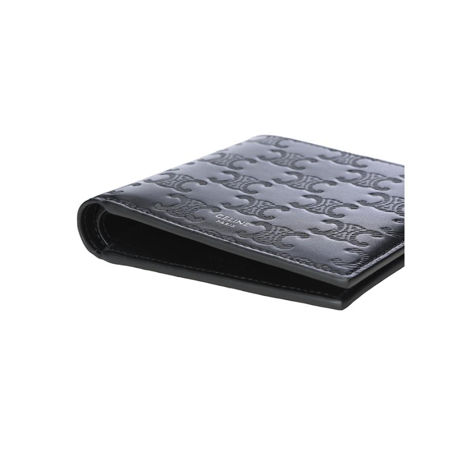 CELINE コンパクトウォレット トリオンフ エンボス加工カーフスキン CELINE】コンパクトウォレット トリオンフ ウォレット (CELINE