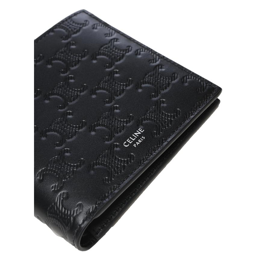 CELINE（セリーヌ） トリオンフエンボス カーフスキン 二つ折り財布