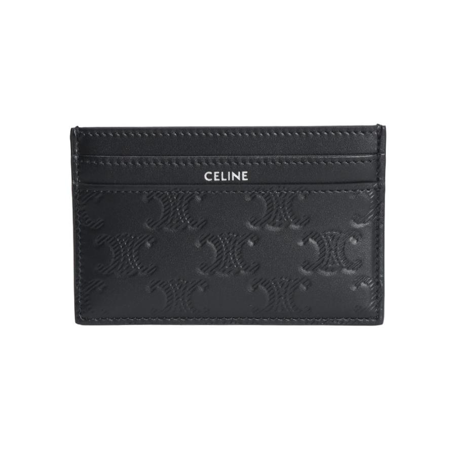 CELINE（セリーヌ） トリオンフ エンボス加工カーフスキン カード