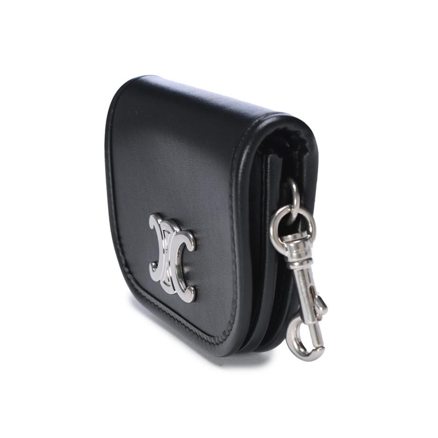 セリーヌ 財布 カードケース メンズ CELINE キーリング ナノ ブザス トリオンフ CEL10P403DQ1 ブランド 財布 誕生日 プレゼントの画像