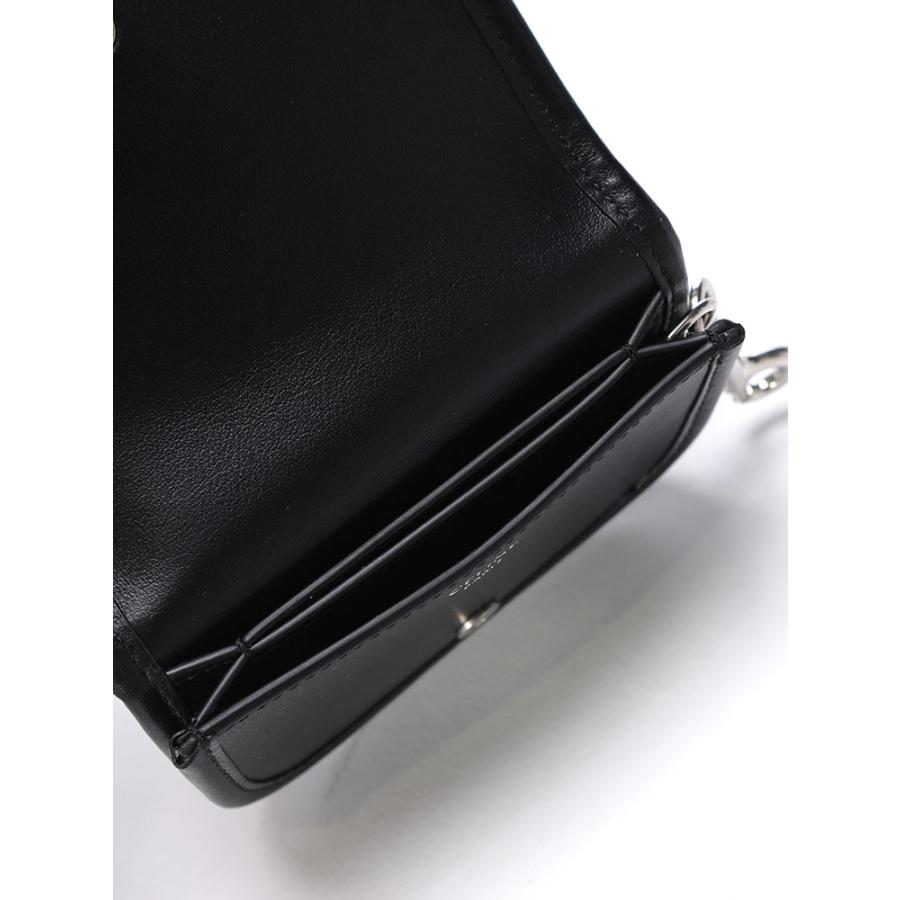 セリーヌ 財布 カードケース メンズ CELINE キーリング ナノ ブザス トリオンフ CEL10P403DQ1 ブランド 財布 誕生日 プレゼントの画像