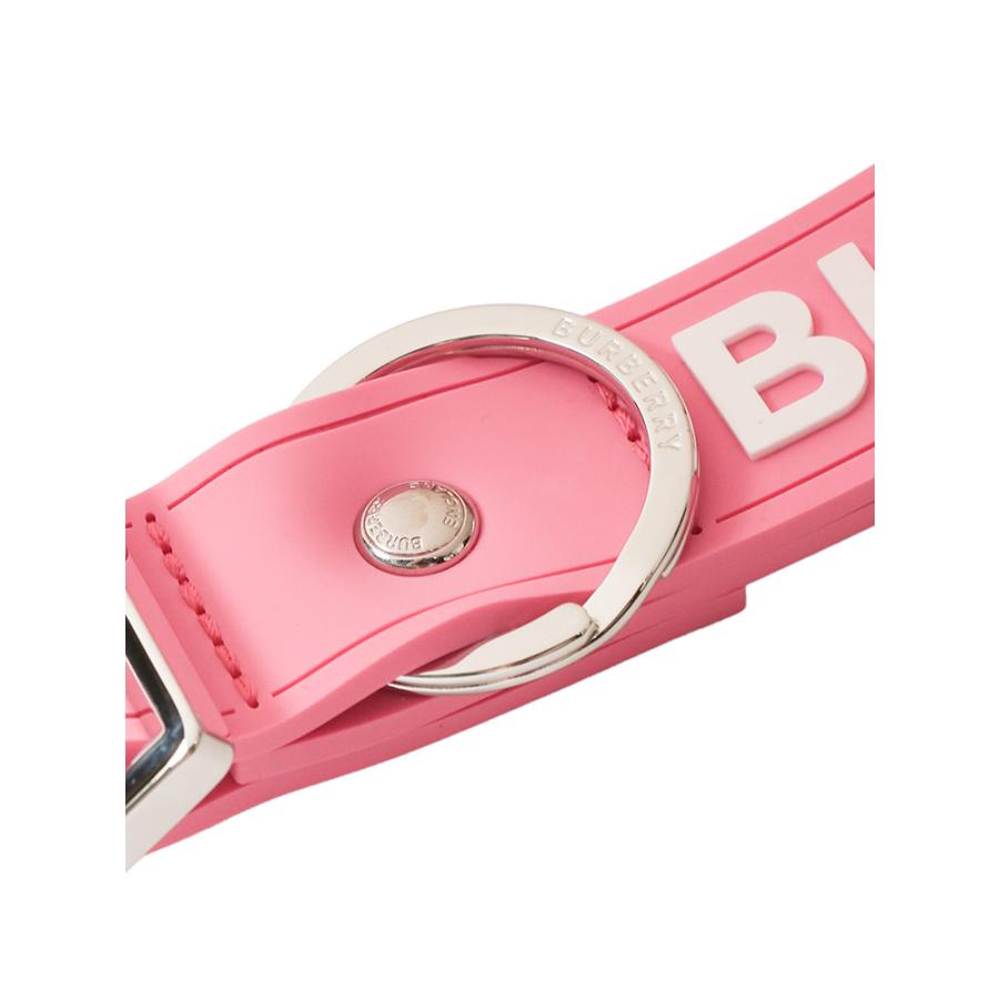 ❣️最終値下げ❣️美品バーバリー BURBERRYピンク ケースキーホルダー付 バーバリー BURBERRY 8071076 A8407 ロゴディテール シリコン