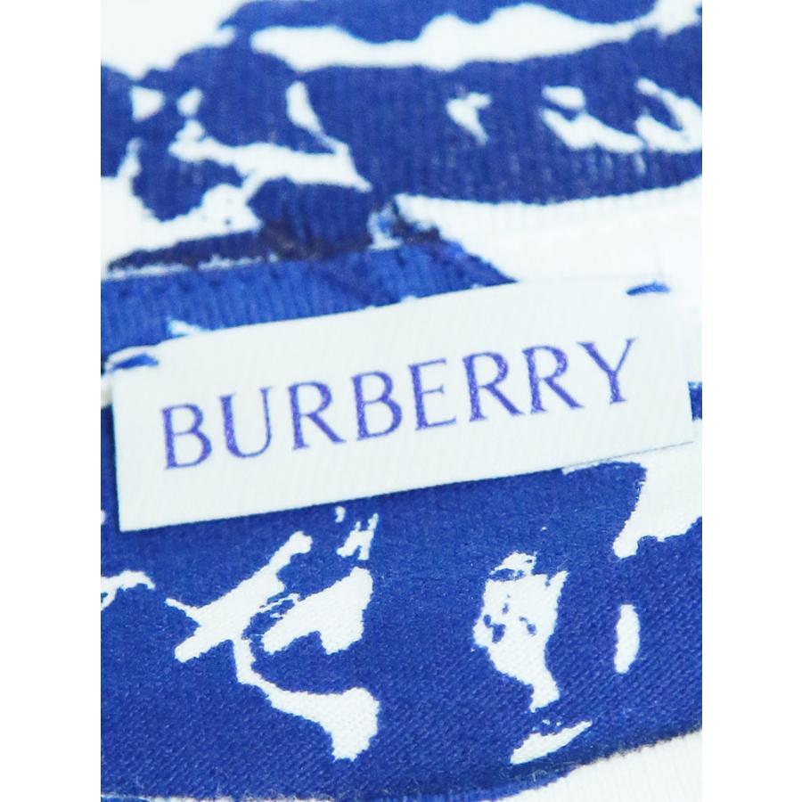 バーバリー Tシャツ メンズ BURBERRY 総柄 エクストリアン ナイト クルーネック 半袖 コットン Tシャツ カットソー BBB8081369の画像