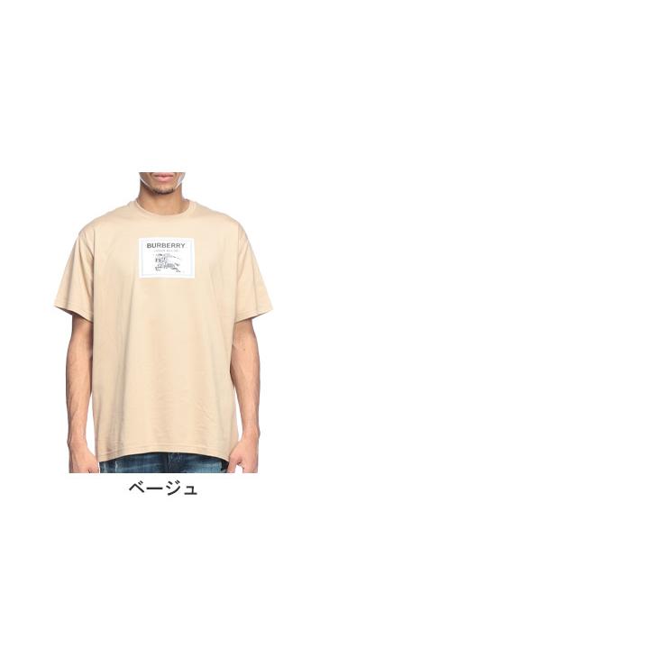 BURBERRY ロゴプリントTシャツ BURBERRY（バーバリー） Tシャツ メンズ フロント ロゴ ラベル