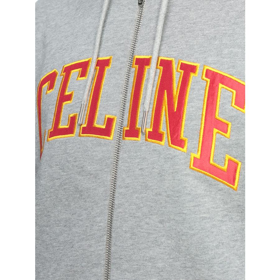 CELINE（セリーヌ） パーカー メンズ スウェット フロント ロゴ ルーズ