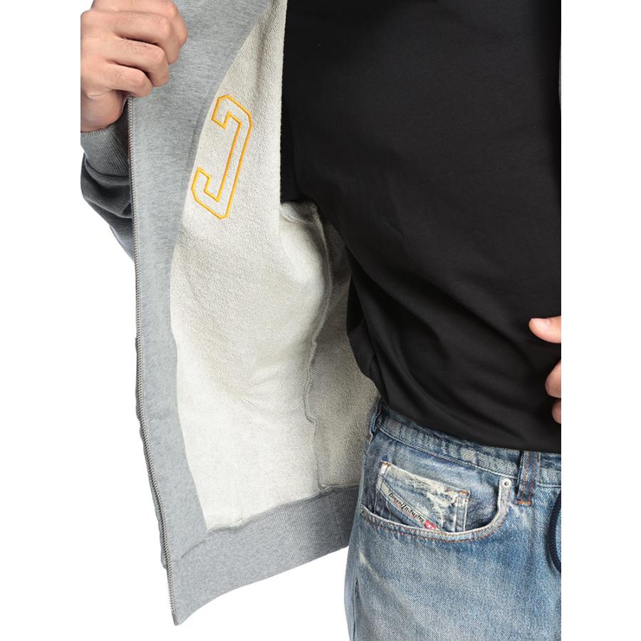 CELINE ジップアップパーカー グレー サイズ L CELINE（セリーヌ） トリオンフ刺繍ジップアップパーカー フーディー