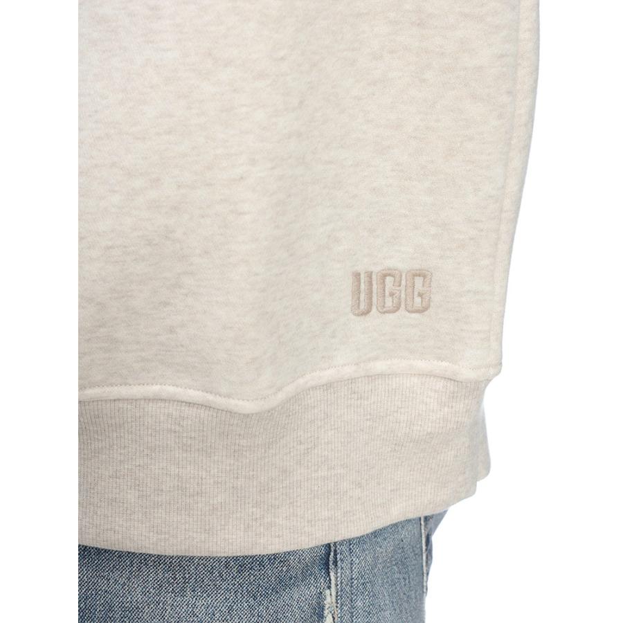 UGG（アグ） トレーナー メンズ ロゴ 裏起毛 ライン使い スウェット