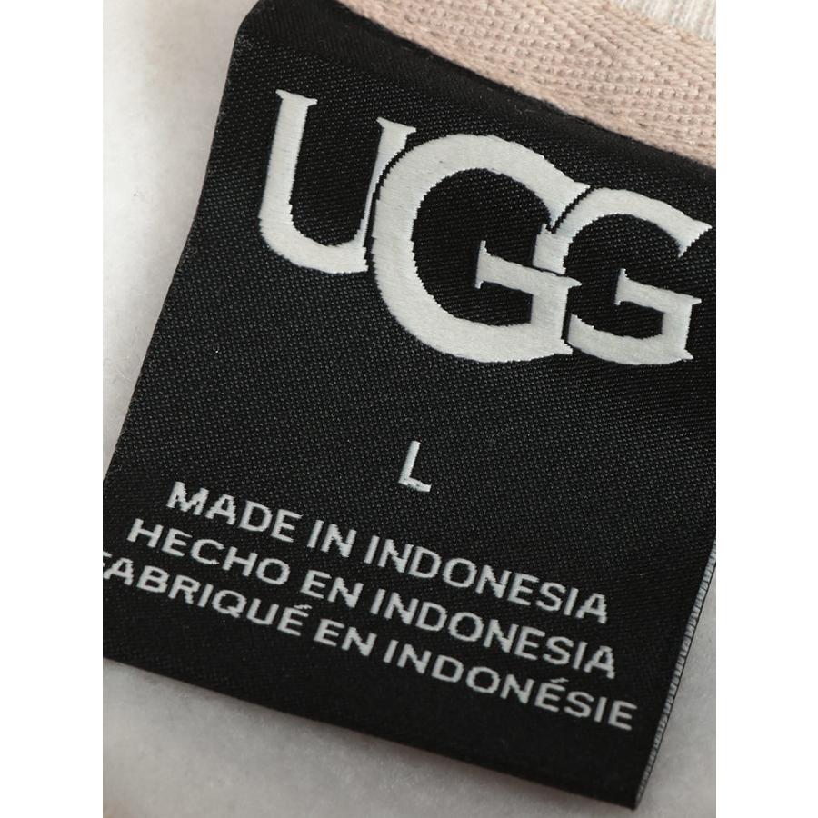 UGG（アグ） トレーナー メンズ ロゴ 裏起毛 ライン使い スウェット