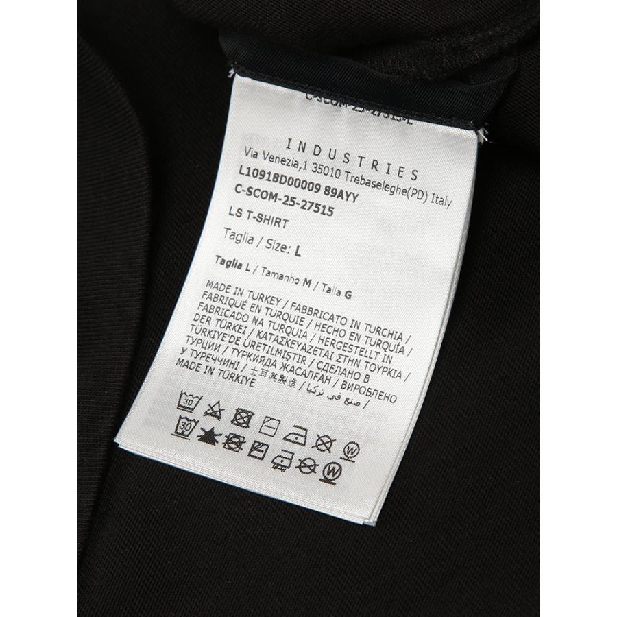 モンクレール MONCLER メンズ Tシャツ 長袖 ロゴ＆ワッペン クルーネック カットソー MC8D0000989AYY ブランド トップス ロンT コットン 春の画像