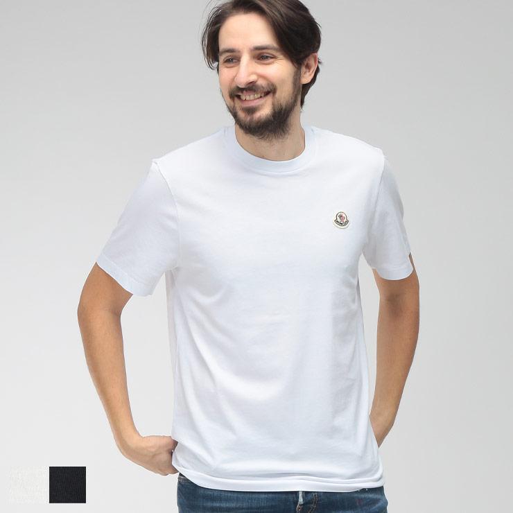 りんりん　MONCLER ホワイト 半袖Tシャツ MONCLER（モンクレール） 【カラー限定特価】MONCLER 半袖Tシャツ