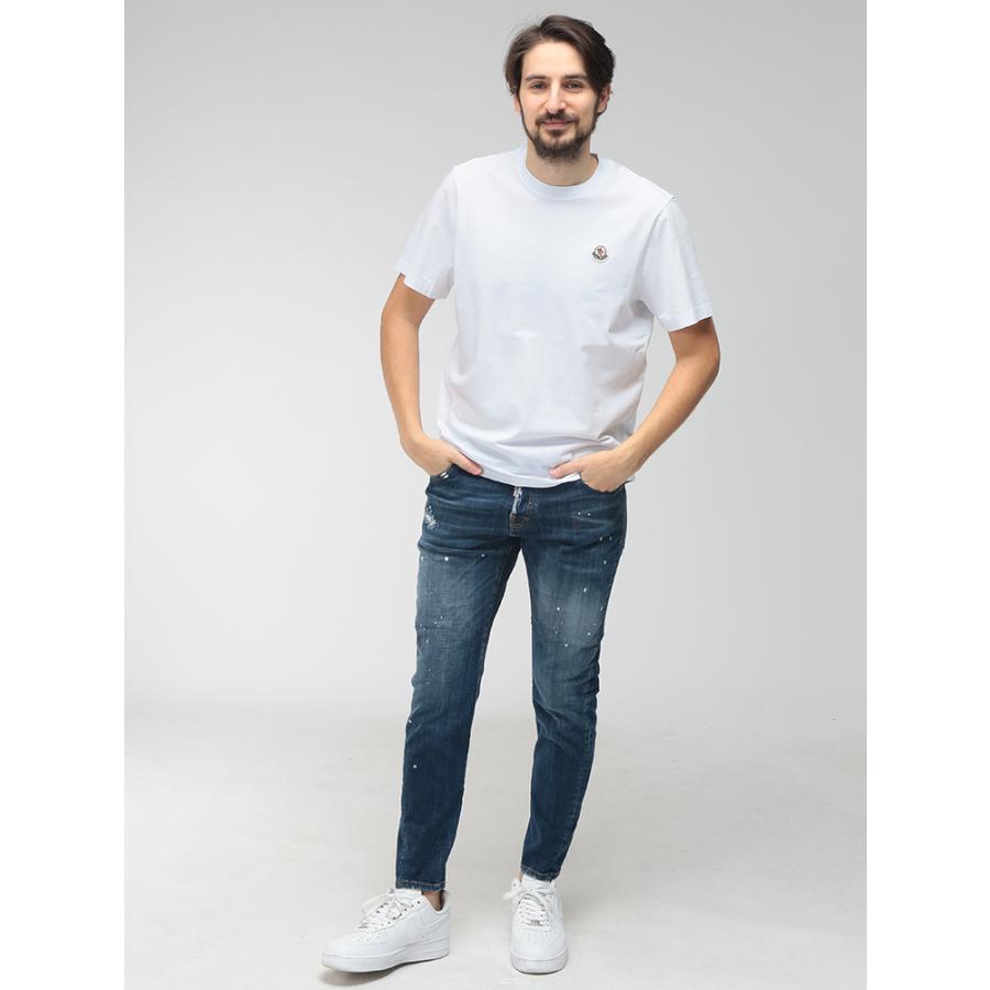 モンクレール　MONCLER Ｔシャツ MONCLER（モンクレール） メンズ Tシャツ 半袖 ワンポイント クルー
