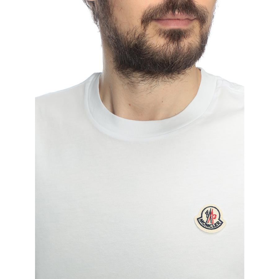 MONCLER（モンクレール） メンズ Tシャツ 半袖 ワンポイント クルー