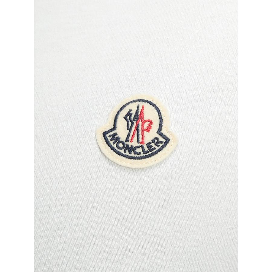 モンクレール MONCLER メンズ Tシャツ 半袖 ワンポイント クルーネック カットソー MC8C00032829H8 ブランド トップス シンプル コットン 春 夏の画像