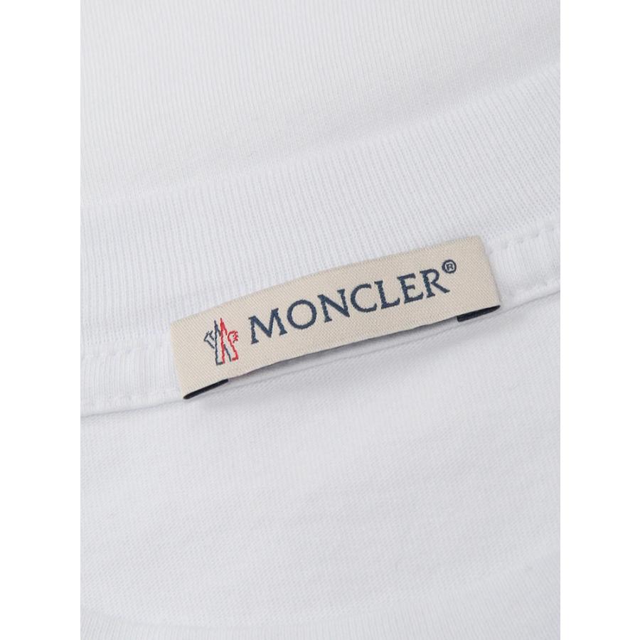 MONCLER（モンクレール） メンズ Tシャツ 半袖 ワンポイント クルー