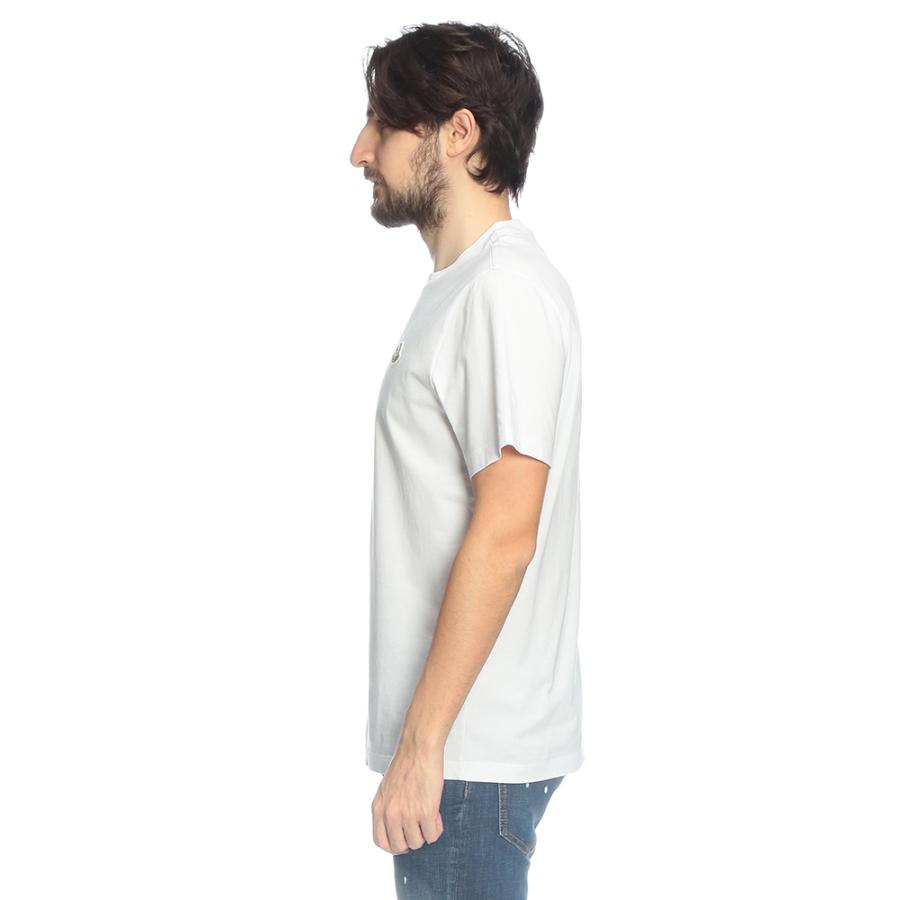 モンクレール　ワンポイントTシャツ MONCLER (モンクレール) ワンポイント クルーネック Tシャツ