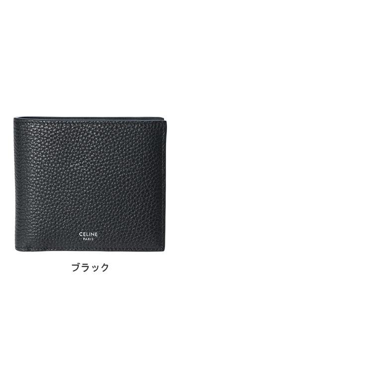CELINE（セリーヌ） メンズ 財布 グレインドカーフスキン 二つ折り