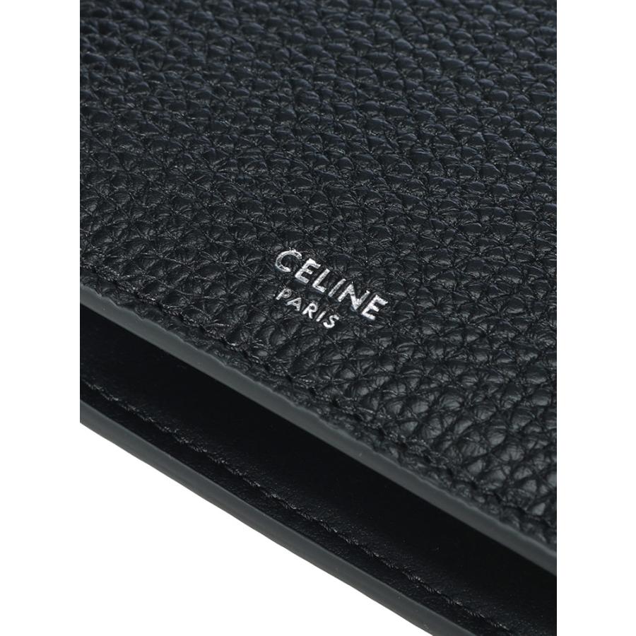 CELINE（セリーヌ） メンズ 財布 グレインドカーフスキン 二つ折り