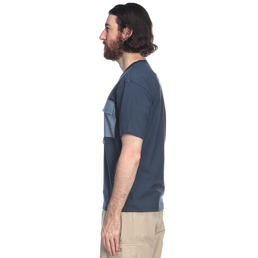 MONCLER（モンクレール） メンズ Tシャツ半袖 胸ポケット グルノーブル