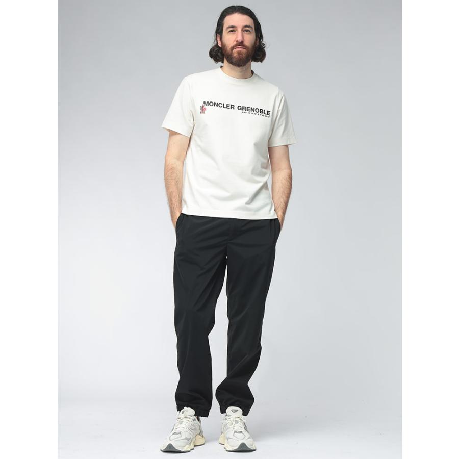 モンクレール MONCLER メンズ Tシャツ 半袖 グルノーブル フロント ロゴ スリムフィット クルーネック カットソー MCGN8C0001789AW ブランド トップス TEE 春 夏の画像