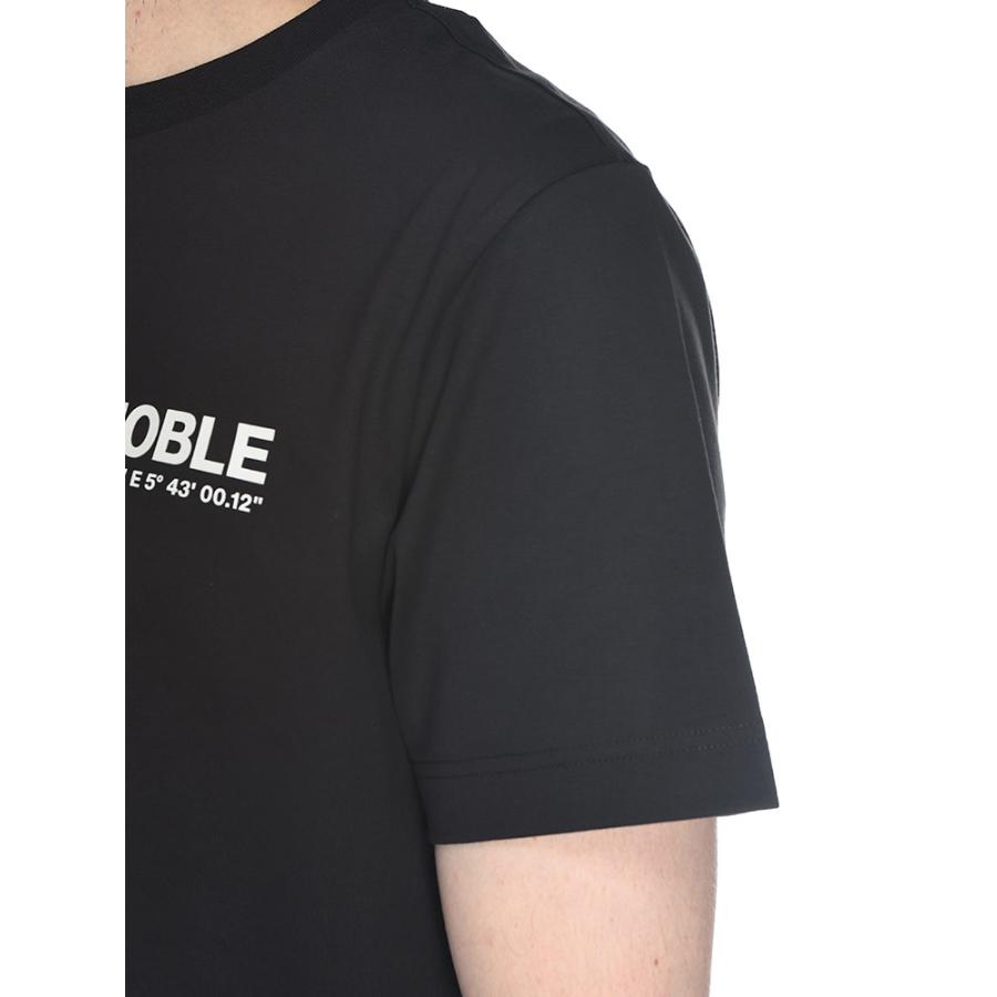 モンクレール MONCLER メンズ Tシャツ 半袖 グルノーブル フロント ロゴ スリムフィット クルーネック カットソー MCGN8C0001789AW ブランド トップス TEE 春 夏の画像