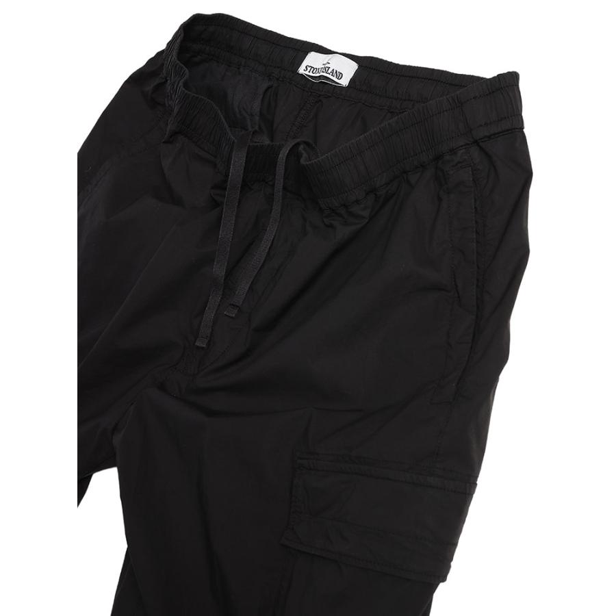 ストーンアイランド STONE ISLAND メンズ カーゴパンツ SI3100031S0003ロゴワッペン ストレッチコットン ポケット パンツ ブランド ボトムスの画像