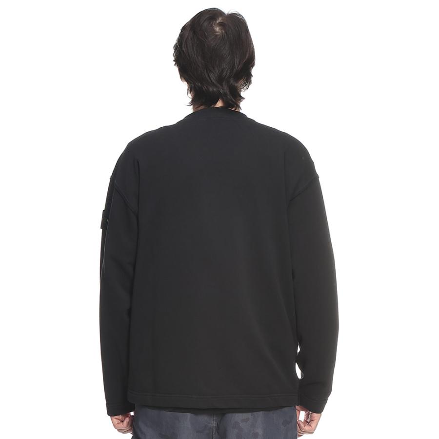 ストーンアイランド STONE ISLAND メンズ カーディガン SI6100040S0051袖ロゴ Vネック ポケット付き スウェット ブランド アウター 羽織 カーデ 無地の画像