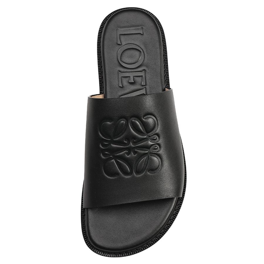 ロエベ LOEWE メンズ サンダル LEM616465X22ソフトカーフスキン アナグラムロゴ スライドサンダル ブランド 靴 ビーチサンダル プール 海 春 夏の画像
