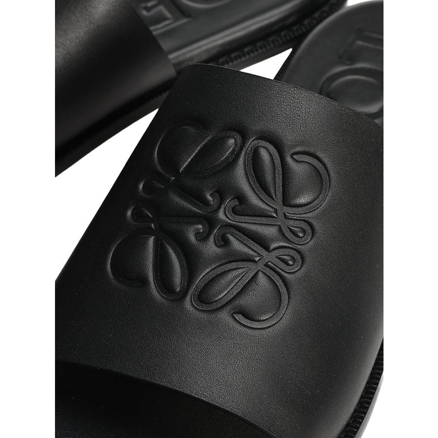 ロエベ LOEWE メンズ サンダル LEM616465X22ソフトカーフスキン アナグラムロゴ スライドサンダル ブランド 靴 ビーチサンダル プール 海 春 夏の画像