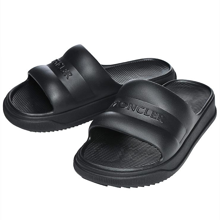 MONCLER（モンクレール） レディース サンダル ロゴ スライド シャワー