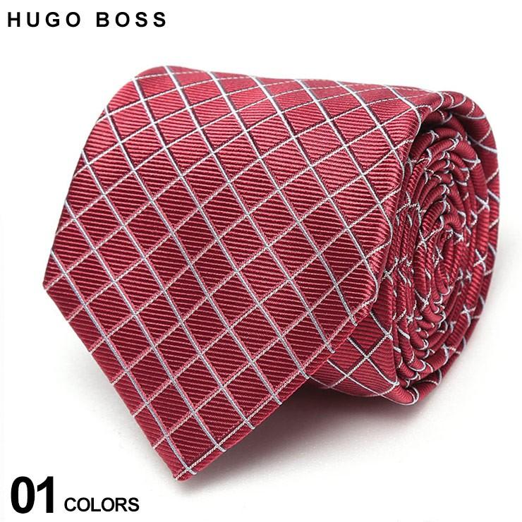 ヒューゴ ボス ネクタイ Hugo Boss シルク100 チェック柄 バーガンディー ブランド メンズ タイ シルク ビジネス ギフト Hb ゼンオンライン 通販 Yahoo ショッピング