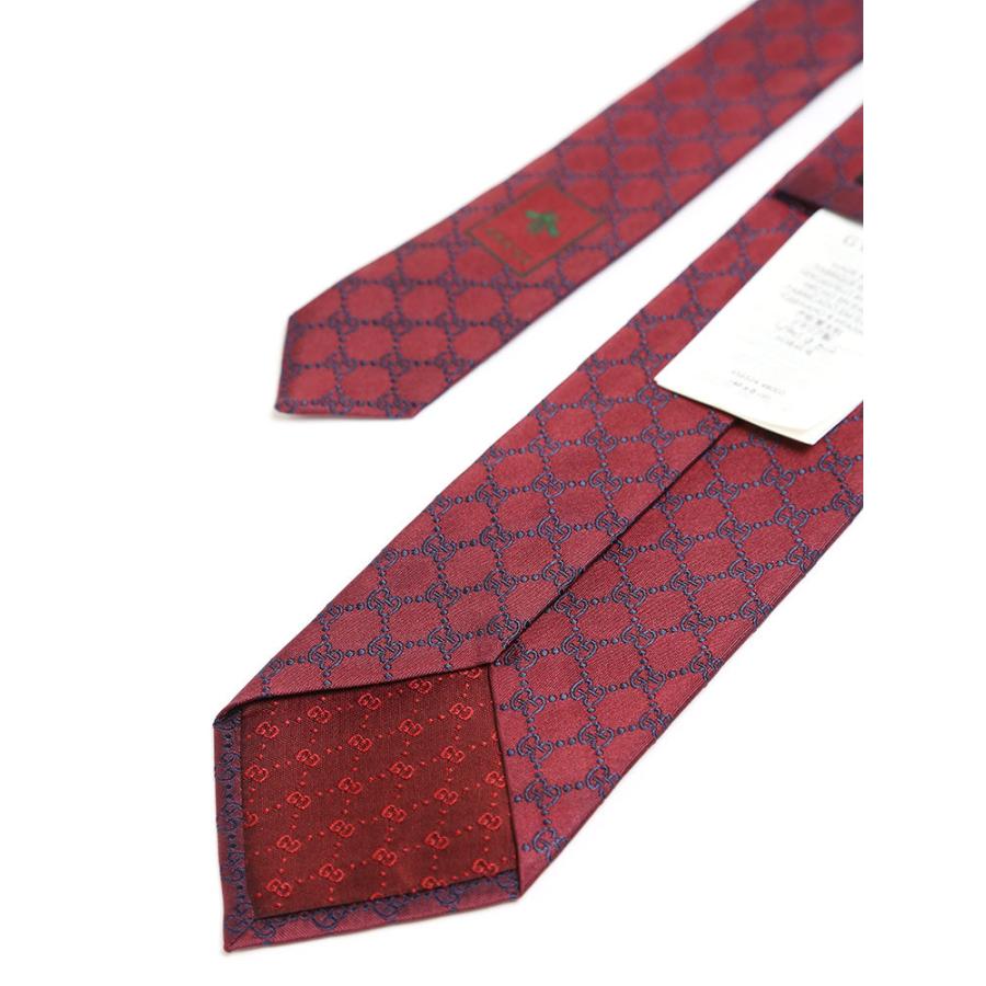 グッチ ネクタイ GUCCI シルク100％ ロゴ GGパターン ブランド メンズ