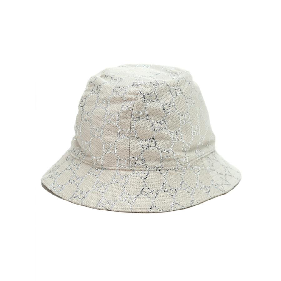 グッチ 帽子 GUCCI ブランド ハット バケットハット ロゴ GGラメ ユニ