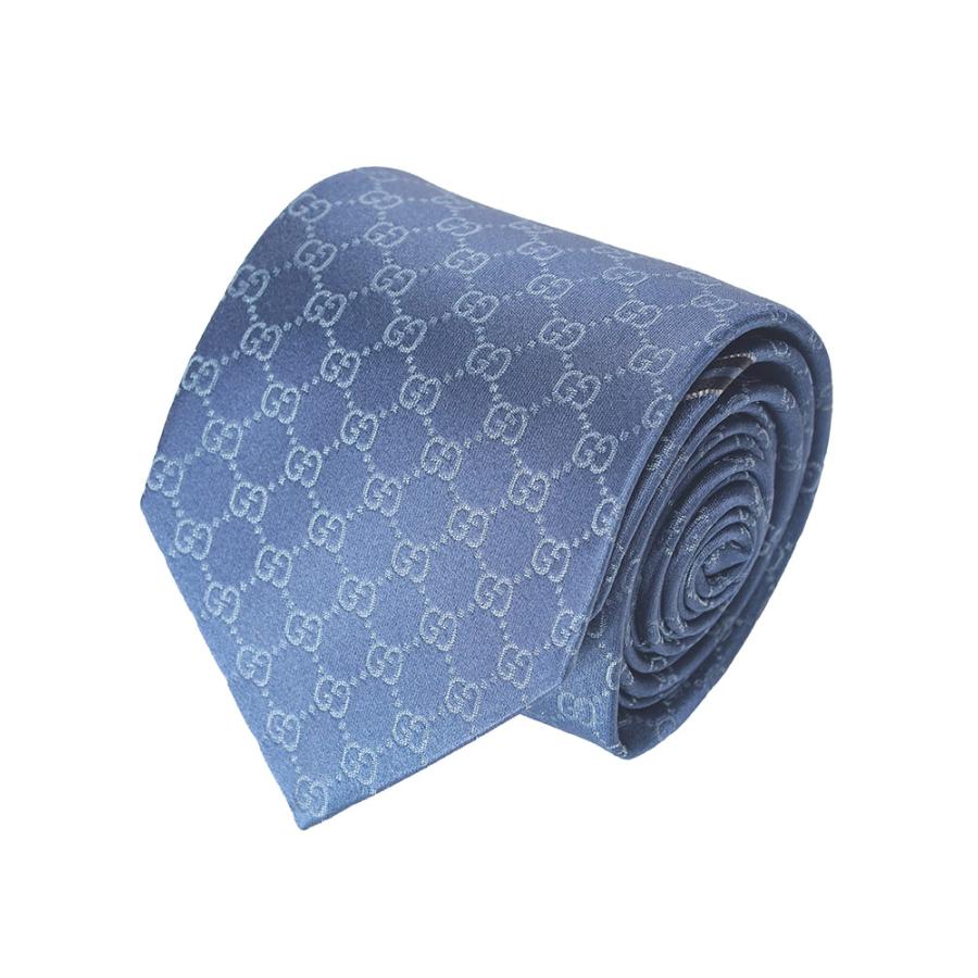 GG グッチ GUCCI シルク GC総柄 ネクタイ GC4565204B002 : ゼン